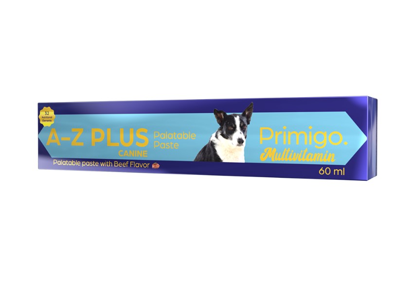 Primigo A-Z Plus Multivitamin Supplement Paste Beef Flavor for Dogs