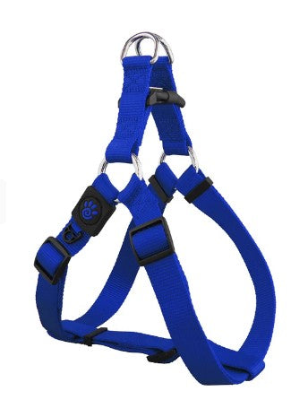 DOCO Signature Small Blue Nylon Dog Harness (45-63x1.5cm)