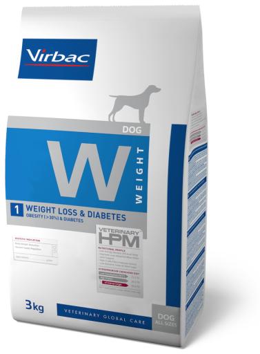 Virbac dry food Weight Loss & Diabetes for dog 3kg