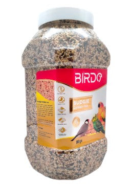 Birdo Golden Mixed Bird Food for Budgies Zebra Finches & Finches900 gr
