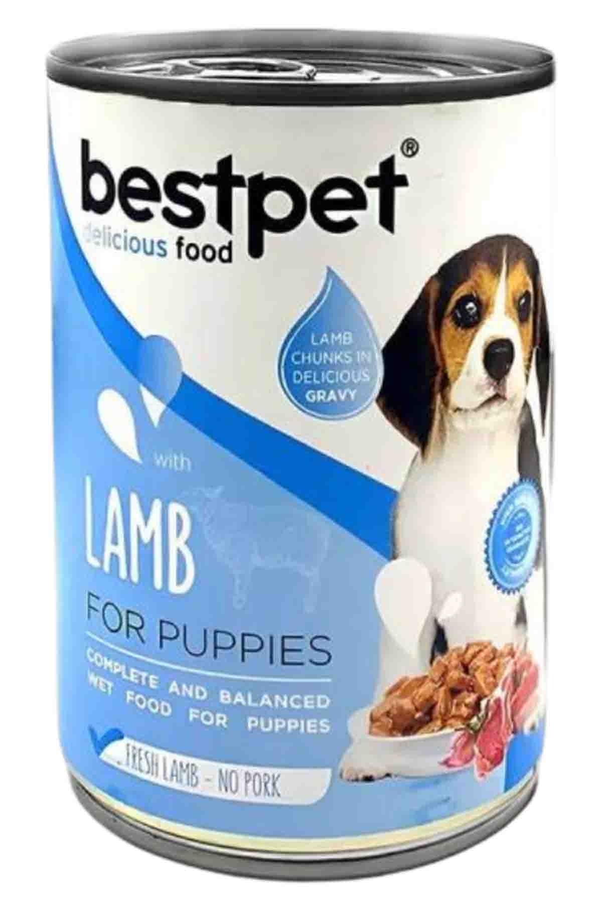Bestpet Wet Food with Lamb in Gravy for Puppies 400gm