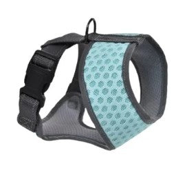 naomi small black&mint green dog harness