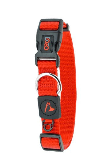 Doco Large Orange Nylon Dog Collar (44-66x2.5cm)
