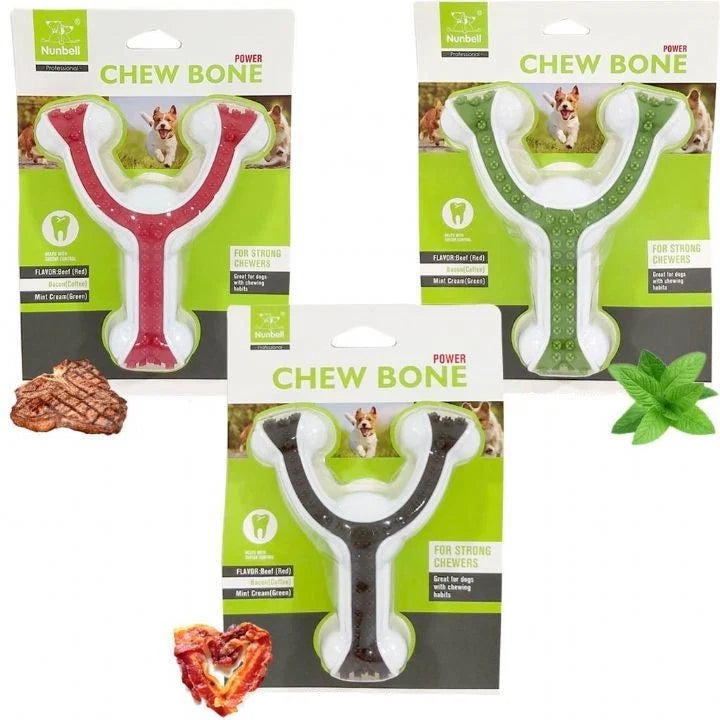 Nunbell large chew bone toy for dog