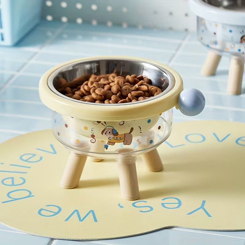 Stainless Steel Food yellow Bowl