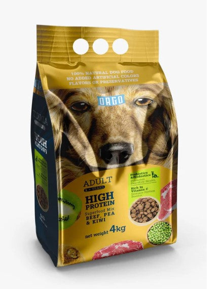 Orgo Dry Food with Beef Pea & Kiwi for Adult Dogs (1+ Years)