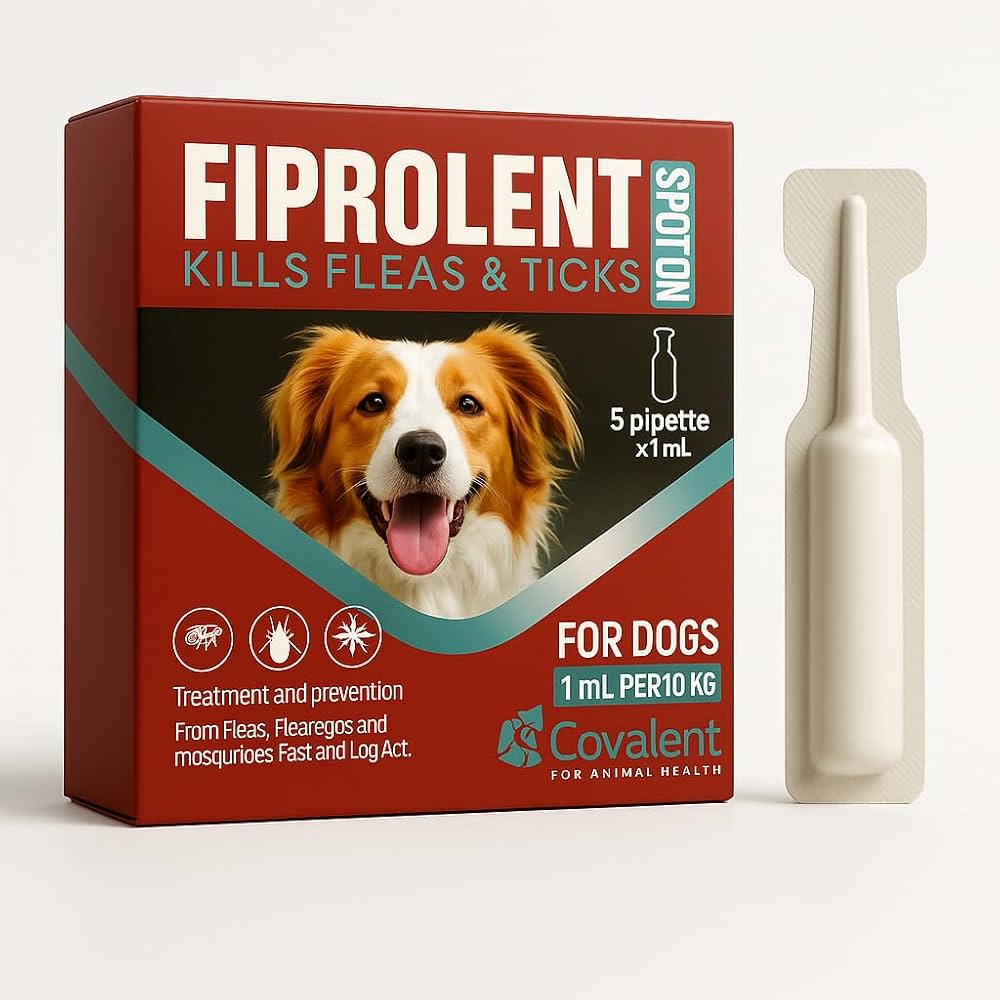 covalent spot on fleas & ticks for dogs 1ml
