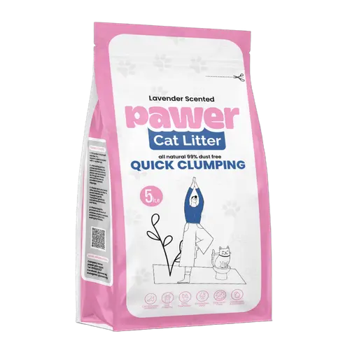 pawer clumping cat litter 5L