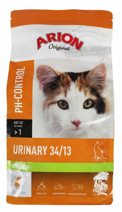 Arion Original Urinary 34/13 Dry Cat Food with Chicken (1+ Years) 2k