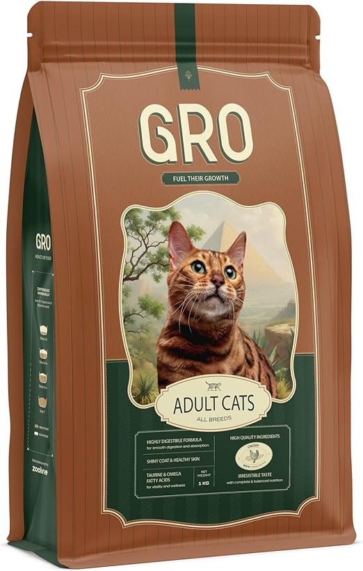 Gro dry food for adult cat 1k