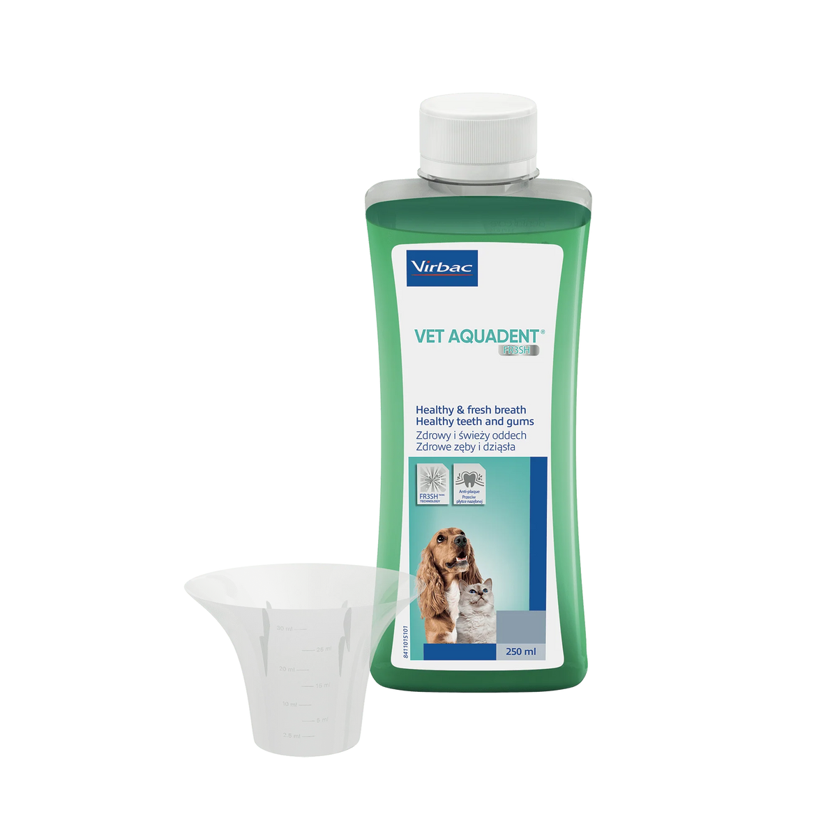 virbac Vet Aquadent fresh breath 250mL