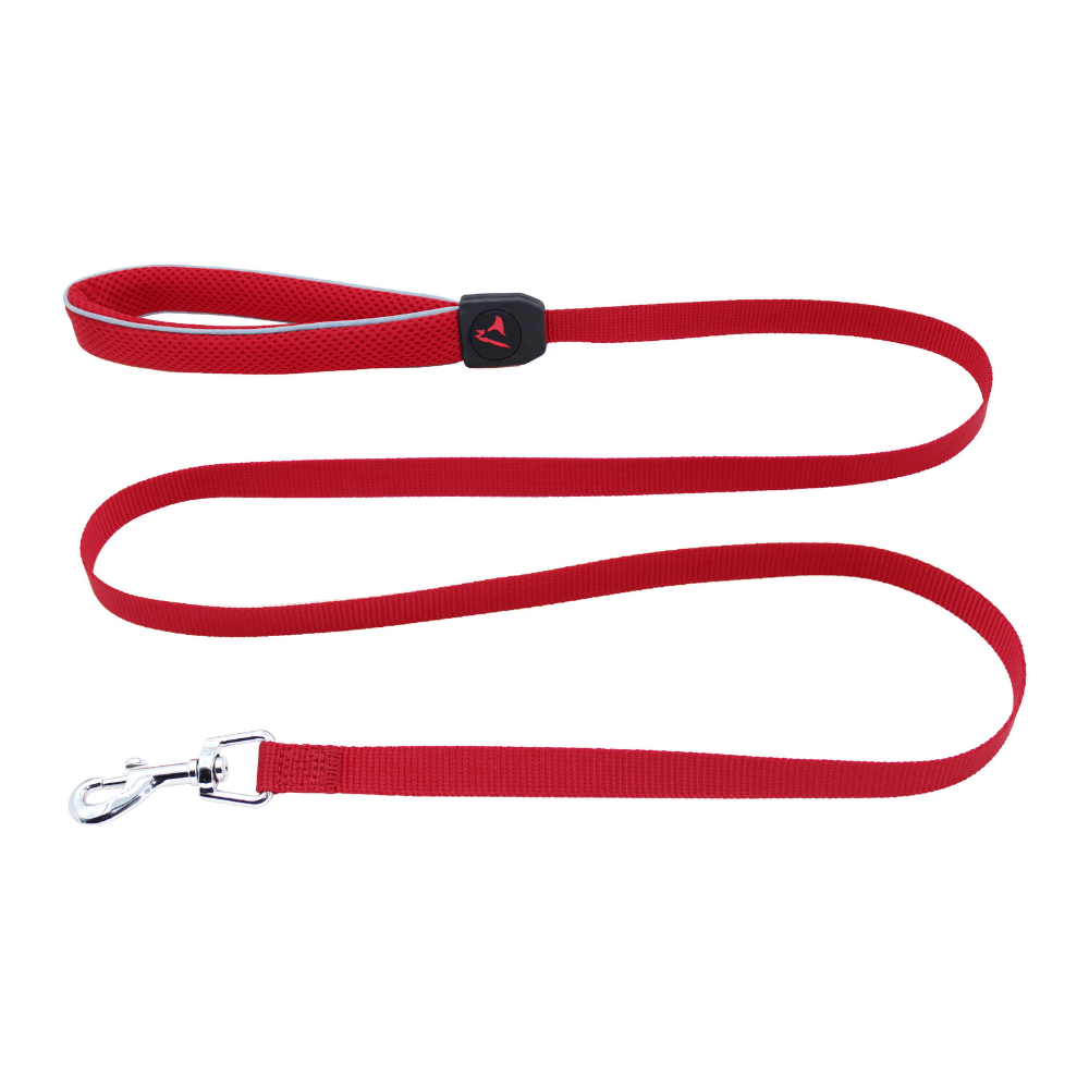 DOCO Small maroon Mesh Reflective Dog Leash (1.5x150cm)
