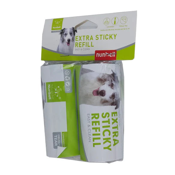 Nunbell Extra Sticky Pet Lint Roller Refills