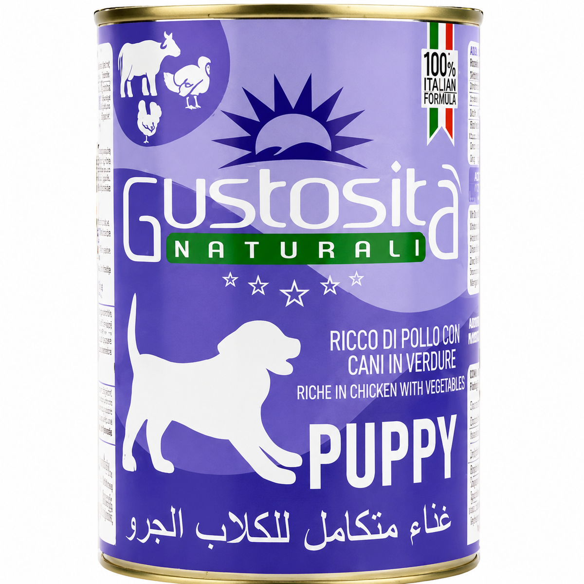 Gustosita wet pate for puppy 400g