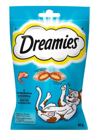 Dreamies Cat Treats with salmon 60 gr