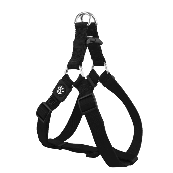 DOCO dog Harness medium Nylon black (53-77x2cm)