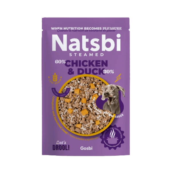 Gosbi natsbi with Chicken & Duck for dog 200gm