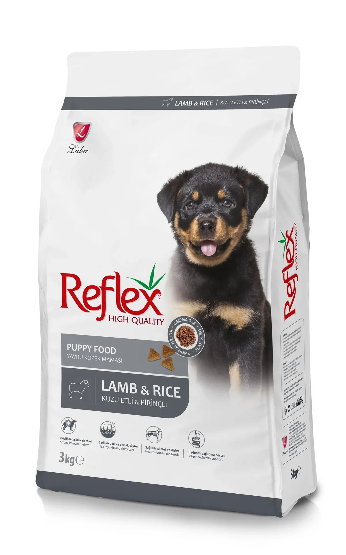 Reflex Dry Food with Lamb & Rice for Puppies 3KG