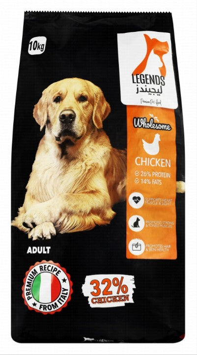 Legends Dry Food with Chicken for Adult Dogs 15K