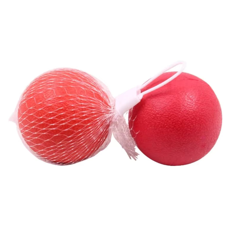 hello mickey very small red dog ball toy