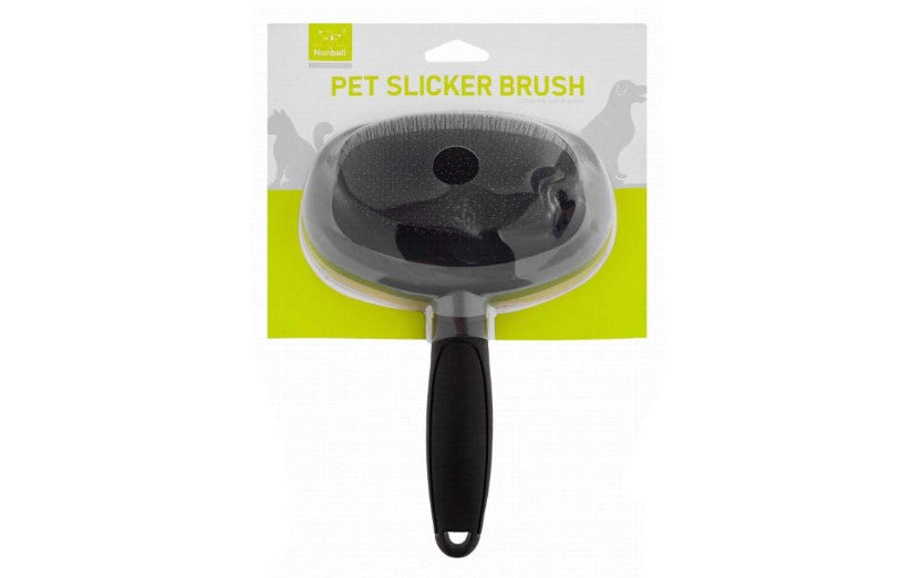 Nunbell Black & Gray Pet Slicker Brush