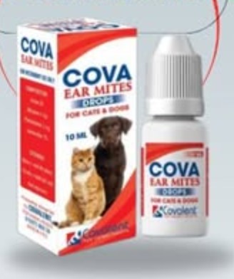 covalent ear mites (red) 10 ml