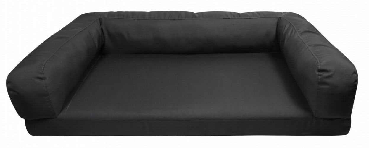 Ricrac bed Soft Foam Pet Couch - Rela DARK GRAY INDOORS 120x68x8 CM