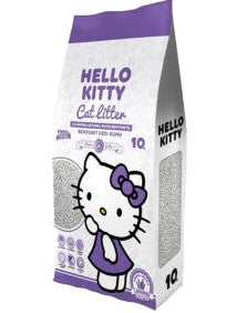 Hello Kitty White Bentonite Clumping Cat Litter Lavender Scent10 L