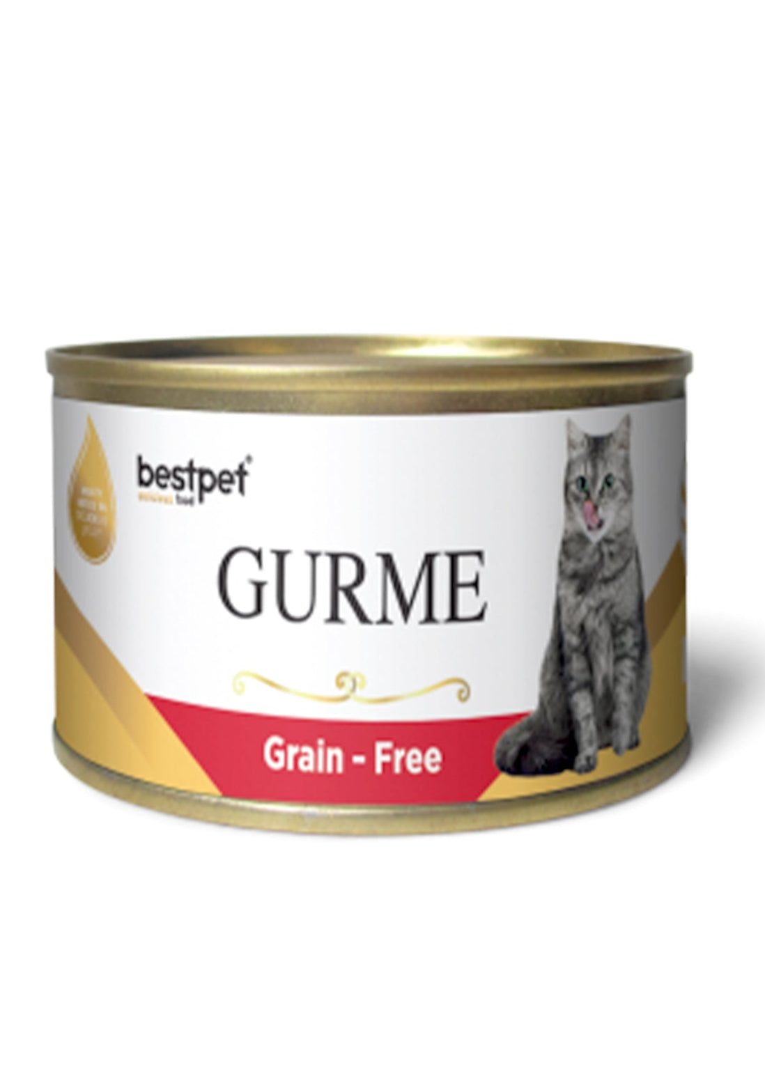 Bestpet Gurme Wet Food Chunks with Beef in Jelly for Adult Cats 100gr