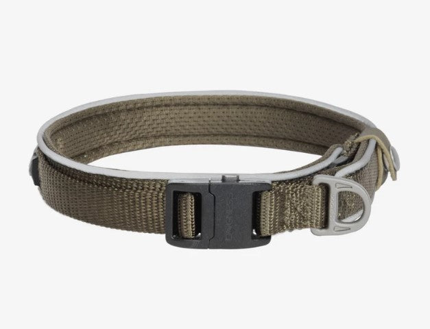 Dogness XL Brown Reflective Dog Collar