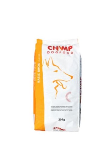 Champ Basic Brok Complete Dry Dog Food 20KG