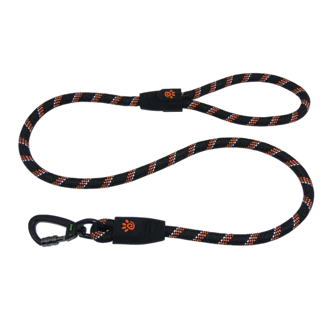 DOCO dog Leash small reflective orange & black 150cm