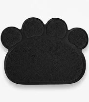 Nunbell small Paw Shaped Pet Litter Trapper Mat (30x40cm)