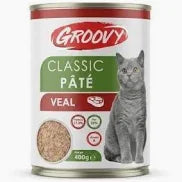 Groovy Classic Cat Pate with veal 400 g