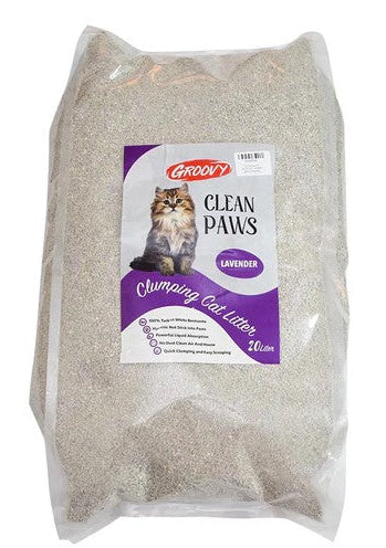 GROOVY CAT LITTER LAVENDER 20L