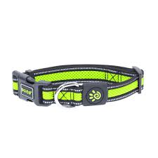 DOCO dog collar small athletica mesh lime & black (28-40x2.0cm)