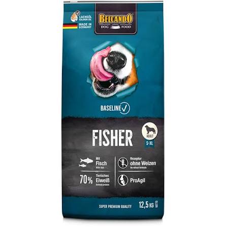 belcando baseline fishert dry food with fish for adult dog 12.5k