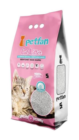 Pet fan cat litter baby powder scented 5L