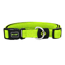 DOCO dog collar small athletica mesh lime (28-40x2.0cm)