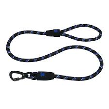 DOCO dog Leash large reflective blue & black (150x1.3cm)