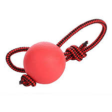 red ball with rope