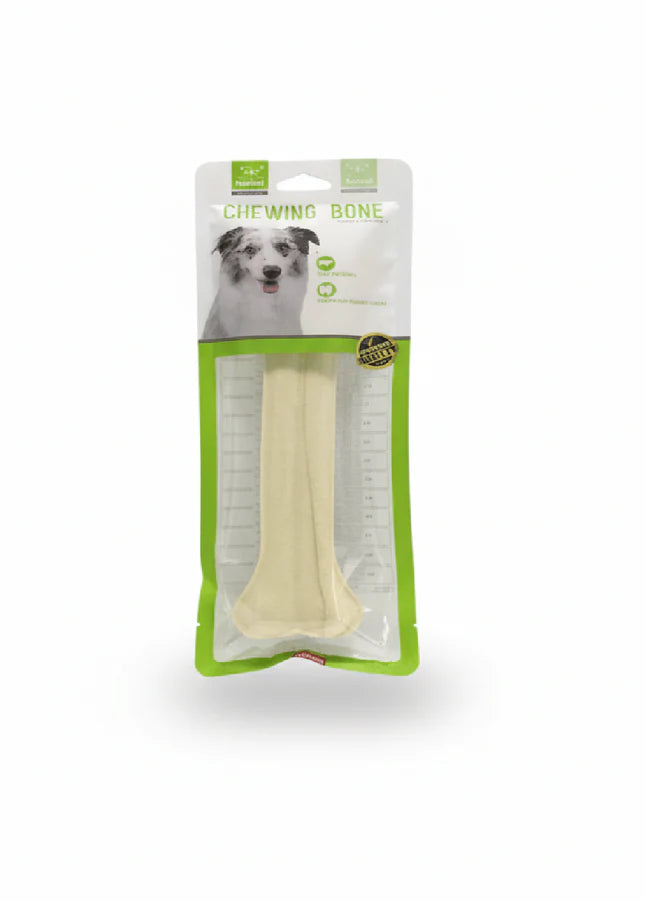 Nunbell White one small Bone treat for Dog