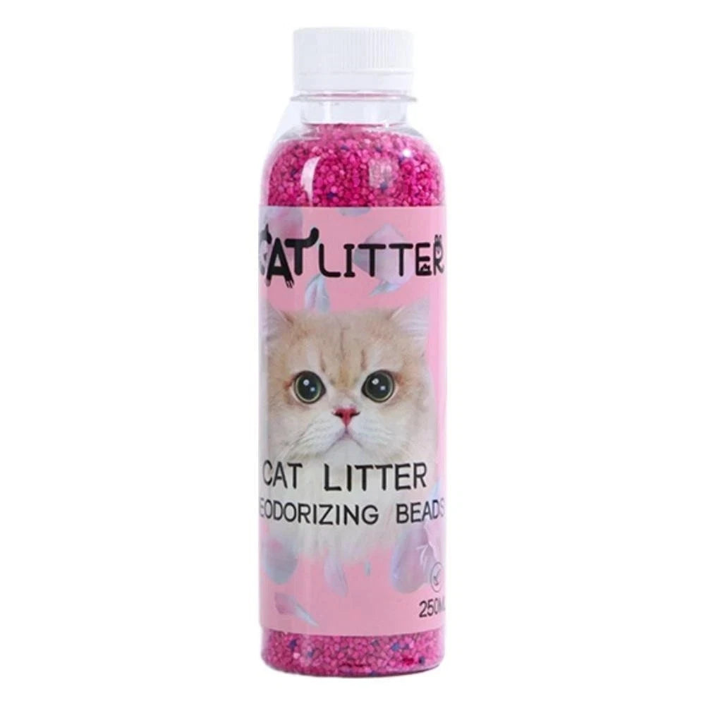 Cat litter deodorizing beads rose 💗
