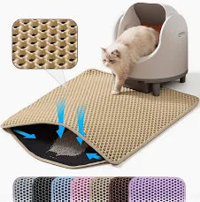 Litter sieve mat black square