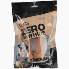 Rich Excellence Zero Rawhide Chicken knotted large bone Dog Treats 2pcs
