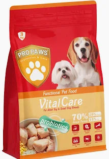 Pro paws dry food vital care for dog 1.5k