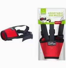 nunbell adjustable dog muzzle size 2
