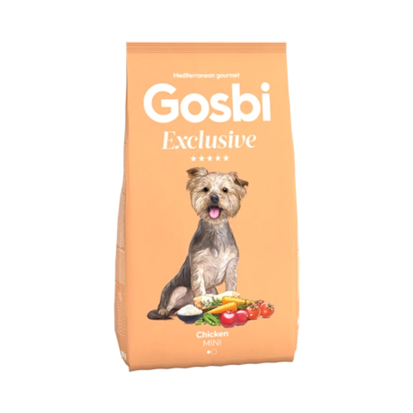 Gosbi Exclusive Dry Food with Chicken for Mini Breed Dogs 2kg