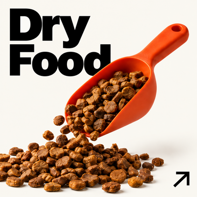 Dry dog food