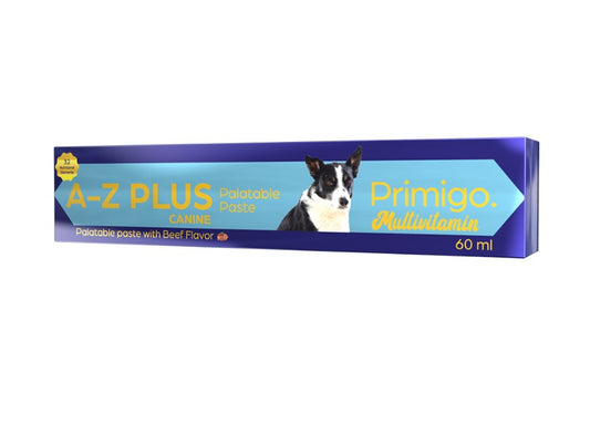Primigo A-Z Plus Multivitamin Supplement Paste Beef Flavor for Dogs